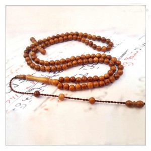 Brown 100 Beads Turkish Kuka, Kundi Wooden Beads Tasbih | Zikr Tasbeeh TS-23-3